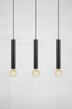 Sencillo Taklampa Svart 3 Lampor