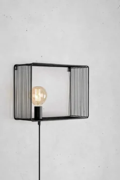 Shelf Vägglampa Svart