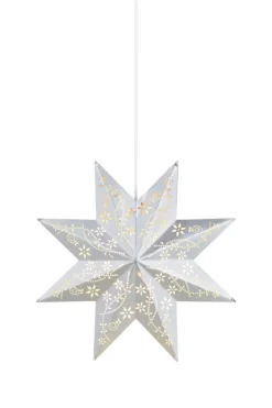 Silva Metallstjärna Silver 30 cm