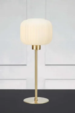 Sober Bordslampa Mässing 38 cm