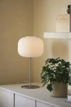 Sober Bordslampa Stål/Vit 50 cm