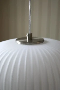 Sober Taklampa Stål/Vit