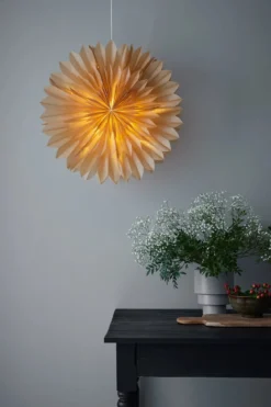 Solina Stjärna Nougat 60 cm