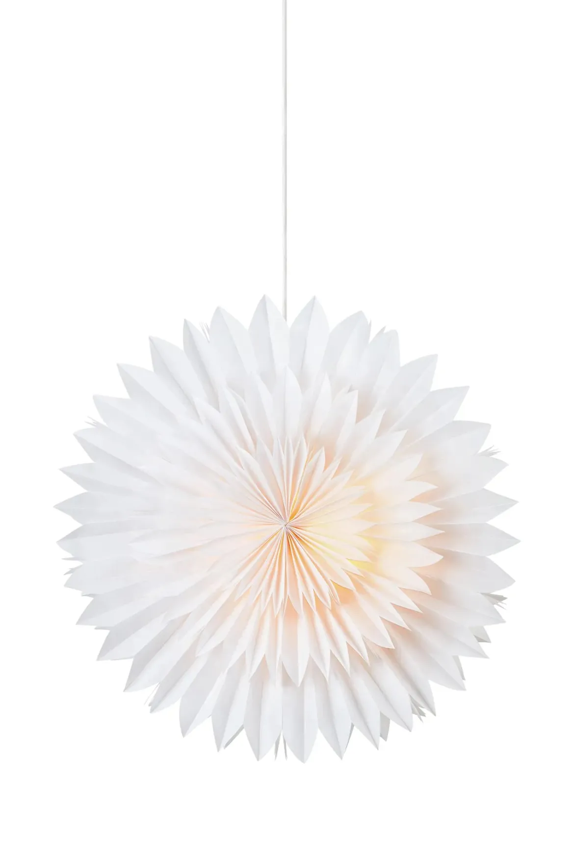 Solina Stjärna Vit 60 cm