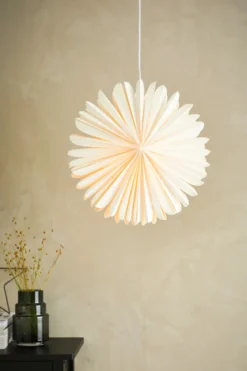 Sol Stjärna Vit 44 cm