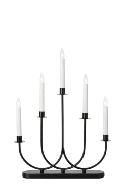 Soro Adventsljusstake Svart