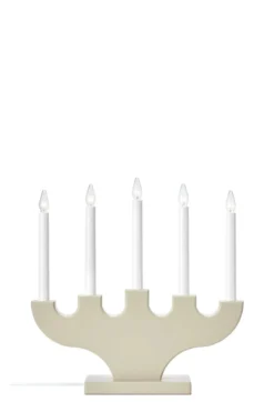 Spira Adventsljusstake Greige 35 cm