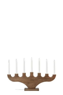 Spira Adventsljusstake Mörkbrun 60 cm
