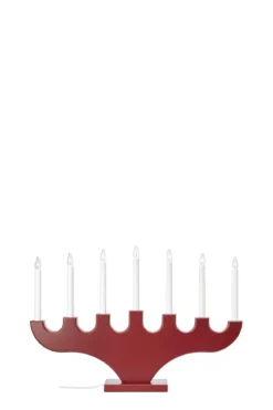 Spira Adventsljusstake Röd 60 cm