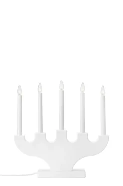 Spira Adventsljusstake Vit 35 cm