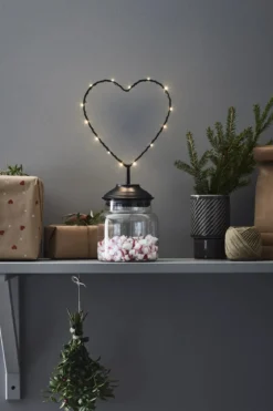 Sweetie Glasburk Svart Hjärta