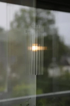 Tibia Fönsterlampa Transparent/Stål