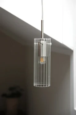 Tibia Fönsterlampa Transparent/Stål