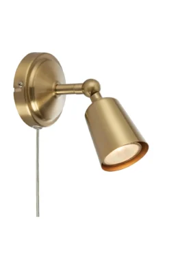 Tiny Vägglampa Mässing