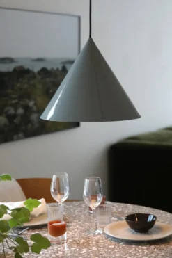 Tip Taklampa Grå 38 cm