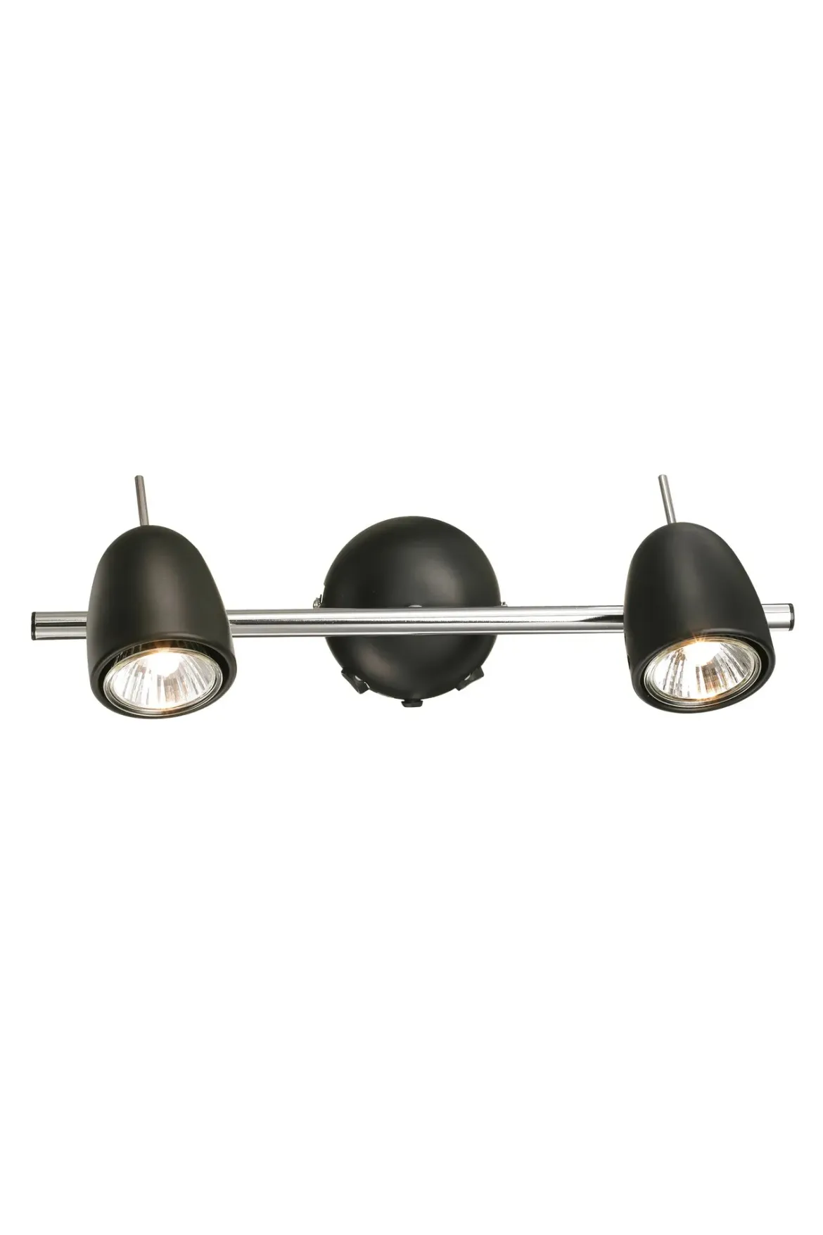 Tobo Taklampa Krom/Svart