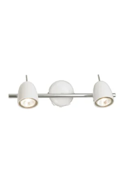 Tobo Taklampa Krom/Vit