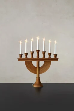 Torpa Adventljusstake Brun