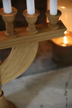 Torpa Adventljusstake Brun