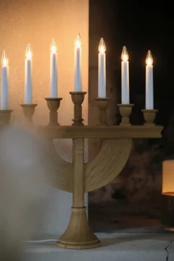 Torpa Adventljusstake Brun