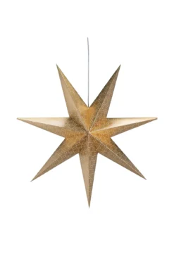 Tostared Stjärna Guld 75 cm
