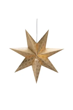 Tostared Stjärna Guld 45 cm