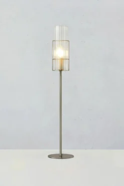 Tubo Bordslampa Nickel 65 cm