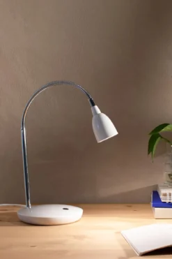 Tulip Bordslampa Vit