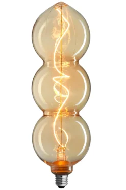 Unison Ljuskälla Guld LED 3-stegsdimmer E27 4W