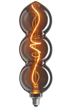 Unison Nero Ljuskälla Grå LED 3-stegsdimmer E27 4W