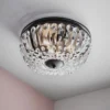 Vasa Kristallplafond Svart