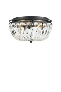 Vasa Kristallplafond Svart