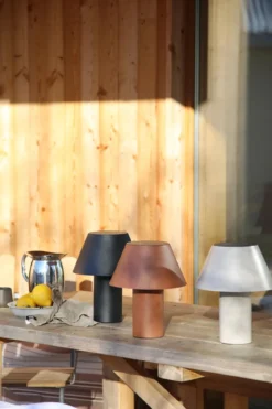 Vivo Bordslampa Solcell Svart