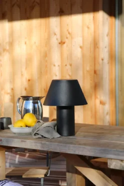 Vivo Bordslampa Solcell Svart