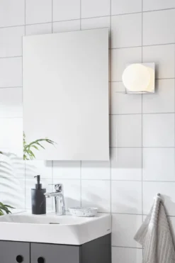 Zenit Vägglampa Krom
