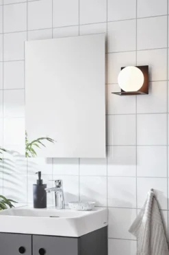 Zenit Vägglampa Svart