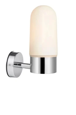 Zen Vägglampa Krom/Vit