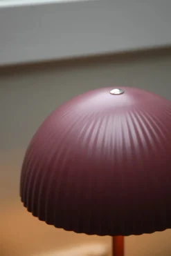 Zin Bordslampa Röd